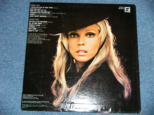 画像: NANCY SINATRA - MOVIN' WITH NANCY (Ex+/Ex+++ A-5,6:Ex++)  / 1967 Version US AMERICA 2nd Press 1968 Version "2-Color Label" STEREO Used LP 