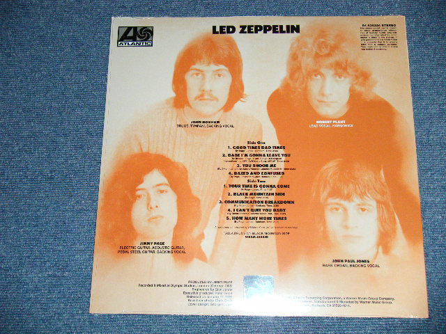 画像: LED ZEPPELIN　- I 1   ( SEALED )  / 2014 US AMERICA  ORIGINAL "180 gram Heavy Weight"  "BRAND NEW Sealed" LP