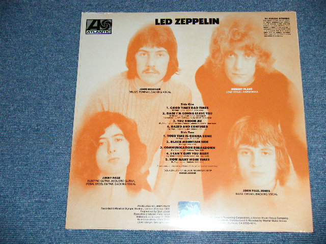 画像: LED ZEPPELIN　- I 1   (SEALED)  / 2020 EUROPE REISSUE "180 gram Heavy Weight"  "BRAND NEW Sealed" LP