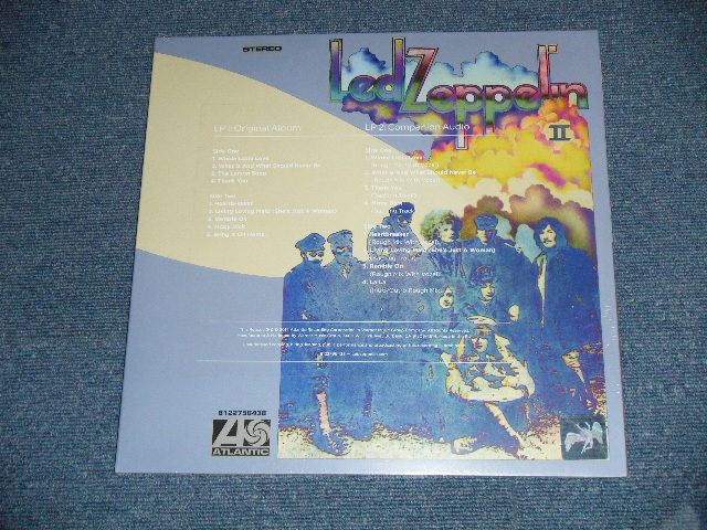 画像: LED ZEPPELIN　- II 2 : DELUXE 2 LP SET  ( SEALED )  / 2014 US AMERICA  ORIGINAL "180 gram Heavy Weight"  "BRAND NEW Sealed" LP