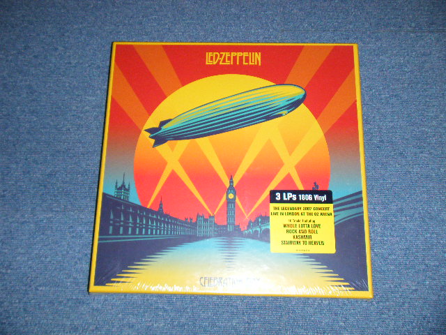 画像1: LED ZEPPELIN - CELEBRATION DAY (SEALED) / 2012 US AMERICA  ORIGINAL "180 gram Heavy Weight"  "BRAND NEW Sealed" 3-LP's Box Set