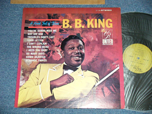 画像1: B.B.KING  B.B. KING- A HEART FULL OF BLUES( Ex++/MINT- : EDSP)  / 1970's  US AMERICA ORIGINALUsed  LP