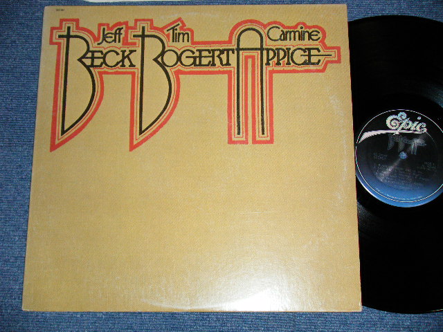 画像1: Jeff  BECK Tim BOGERT & Carmine APPICE -  BECK BOGERT & APPICE (Matrix #    A) AL-32140-2D G (HAND WRITING)     B) BL-32140-1H ( TYPING ) )  (Ex+++/MINT-)  / 1980's Version US AMERICA 3rd Press "DARK BLUE Label" Used LP 