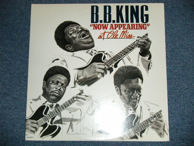画像: B.B.KING B.B. KING - NOW APPEARING AT OLE MISS( MINT-/MINT-)  / 1980 US AMERICA ORIGINALUsed 2-LP 
