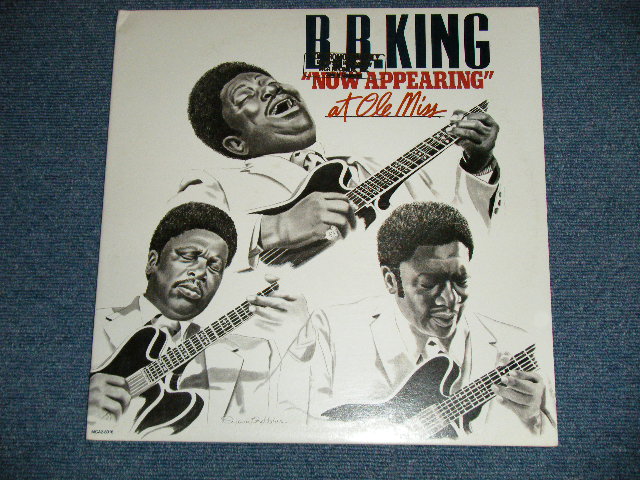 画像: B.B.KING B.B. KING - NOW APPEARING AT OLE MISS( Ex+++/Ex+++)  / 1980 US AMERICA ORIGINAL "PROMO" Used 2-LP 