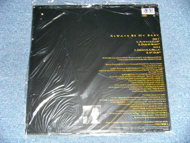 画像: MARIAH CAREY -  ALWAYS BE MY BABY  ( SEALED)  / 1996 UK ENGLAND ORIGINAL  "BRAND NEW SEALED" 12"