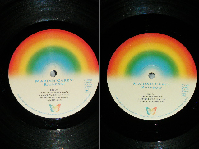 画像: MARIAH CAREY - RAINBOW  ( MINT-/Ex+++ Looks:MINT-)  / 1999 US AMERICA ORIGINAL Used  2-LP    