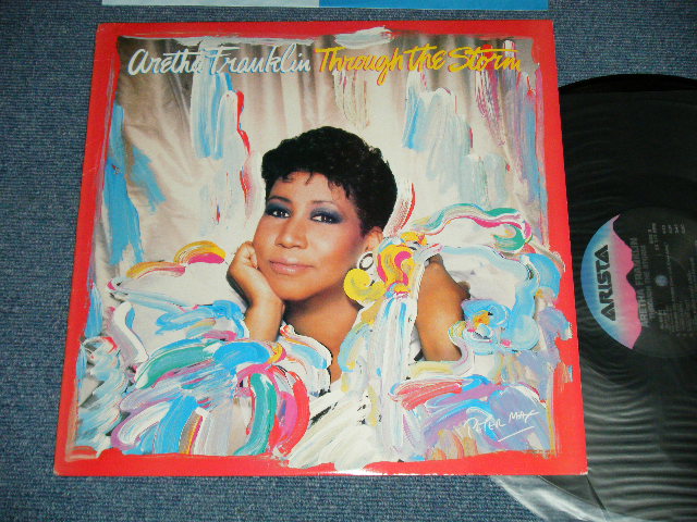 画像1: ARETHA FRANKLIN - THROUGH THE STORM ( Ex++/MINT-)  / 1989 US AMERICA ORIGINAL Used LP 