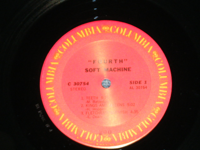 画像: SOFT MACHINE - FOURTH ( Ex+/Ex++) / 1971 US AMERICA ORIGINAL Used   LP 