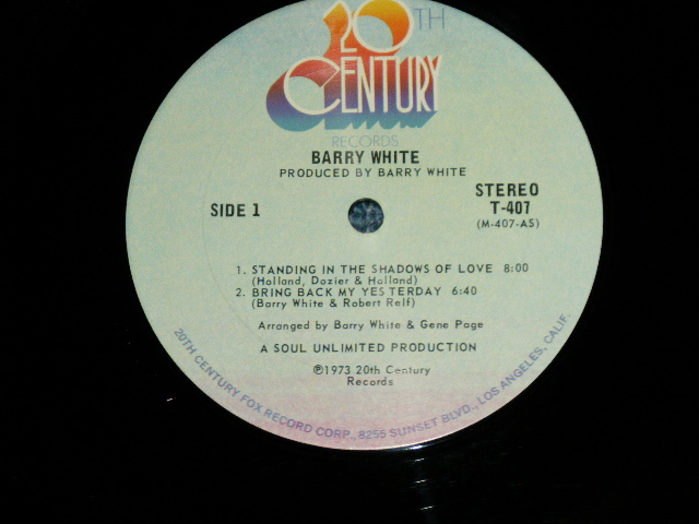 画像: BARRY WHITE - THE MESSAGE OF LOVE (Ex+/Ex++ Looks:MINT-) /  1979 US AMERICA ORIGINAL Used  LP