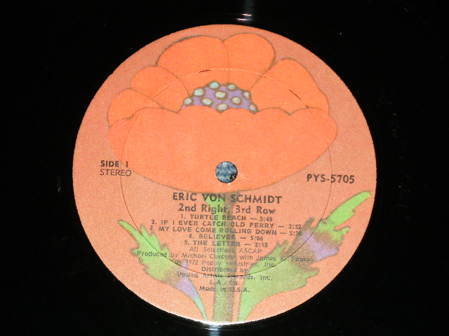 画像: ERIC VON SCHMIDT - 2nd RIGHT 3rd ROW   ( Ex+++/MINT- :BB ) / 1972 US AMERICA ORIGINAL "BOOKLET" "INSERTS"  Used  LP