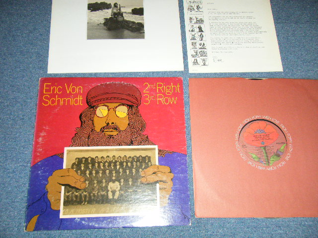 画像1: ERIC VON SCHMIDT - 2nd RIGHT 3rd ROW   ( Ex+/MINT- :EDSP ) / 1972 US AMERICA ORIGINAL "BOOKLET" "INSERTS"  Used  LP