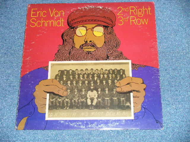 画像: ERIC VON SCHMIDT - 2nd RIGHT 3rd ROW   ( Ex/Ex+++ : EDSP ) / 1972 US AMERICA ORIGINAL "BOOKLET" "INSERTS"  Used  LP