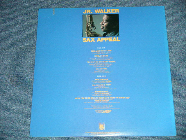 画像: JR. WALKER - SAX APEAL ( MINT-/MINT- :Cut Out) /  1976 US AMERICA ORIGINAL Used  LP
