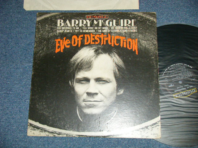 画像1: BARRY McGUIRE - EVE OF DESTRUCTION ( Ex/Ex++ :Looks:Ex++: B-1:Ex )   /  1965 US AMERICA ORIGINAL MONO Used  LP