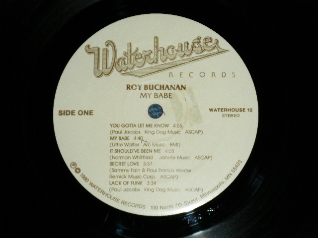 画像: ROY BUCHANAN -  MY BABE ( Ex++/Ex+++ B-1:Ex : BB )   / 1980 US AMERICA ORIGINAL Used LP