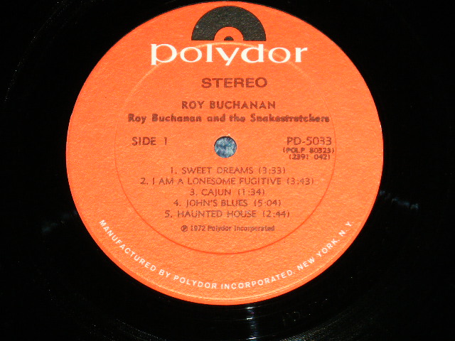 画像: ROY BUCHANAN -  ROY BUCHANAN ( MINT-/MINT- : Cut Out)   / 1972 US AMERICA ORIGINAL Used LP