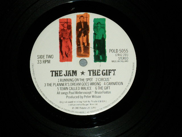 画像: THE JAM -  THE GIFT ( MINT-/MINT- ) / 19782 UK ENGLAND ORIGINAL Used LP 