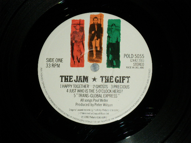 画像: THE JAM -  THE GIFT ( MINT-/MINT- ) / 19782 UK ENGLAND ORIGINAL Used LP 