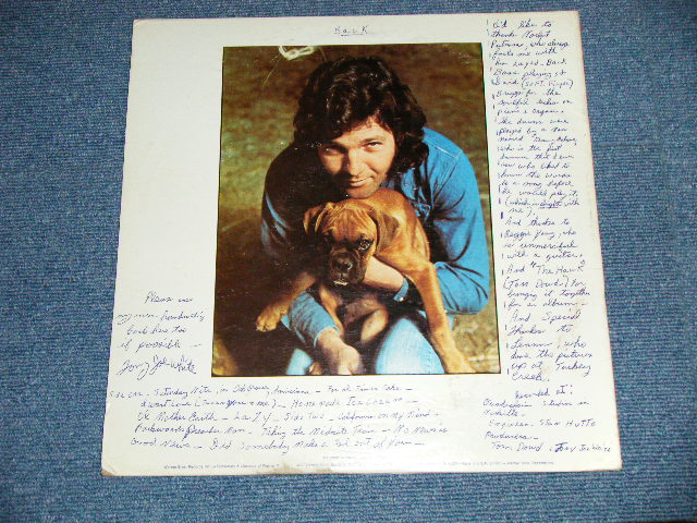 画像: TONY JOE WHITE - HOME MADE ICE  CREAM  ( Ex/MINT- : EDSP ) / 1973  US AMERICA ORIGINAL "WHITE LABEL PROMO" Used LP 