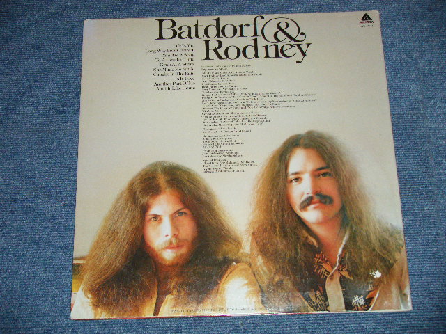 画像: BATDORF & RODNEY  -  LIFE IS YOU (Ex++/Ex+++ SWOFC ) / 1975 US AMERICA ORIGINAL Used LP 