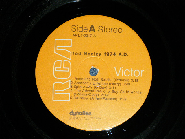 画像: TED NEELEY - 1974 A.D. EAGLE ( Ex-/Ex+++) / 1973  US AMERICA ORIGINAL ”PROMO”Used LP 