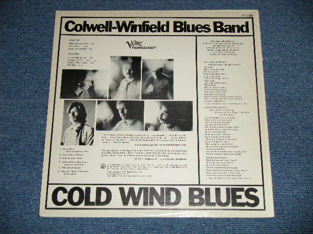 画像: COLWELL-WINFIELD BLUES BAND - COLD WIND BLUES  ( Ex+++/MINT- ) / 1968 US ORIGINAL STEREO Used LP 