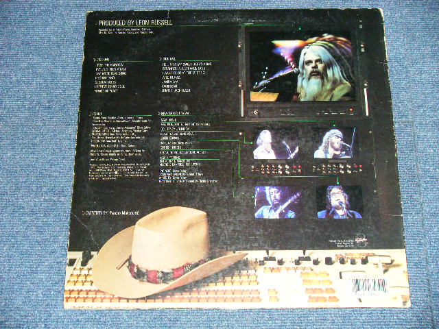 画像: LEON RUSSELL - THE LIVE ALBUM  ( VG+++/Ex+++ ) / 1981  US AMERICA ORIGINAL Used LP 