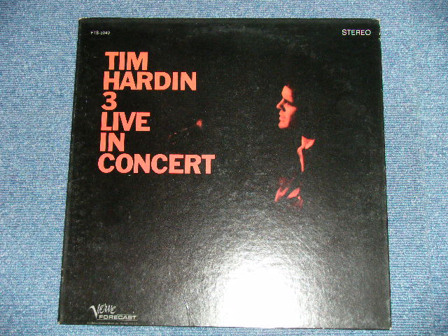 画像: TIM HARDIN - 3/LIVE IN CONCERT (MATRIX NUMBER     A)  FT/FTS-3049 S-1 MG/MGS-1548  FG / B)   FT/FTS-3049 SIDE-2  MG/MGS-1549 RE1)  ( Ex++/Ex+++) / 1968 US AMERICA ORIGINAL 1st Press Label   STEREO Used LP 