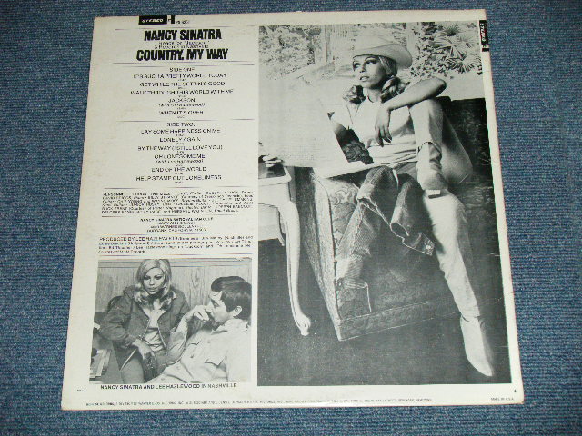 画像: NANCY SINATRA - COUNTRY MY WAY ( Ex++/Ex++:SWOFC )  / 1967 US AMERICA ORIGINAL "MULTI COLOR Label" STEREO  Used LP 
