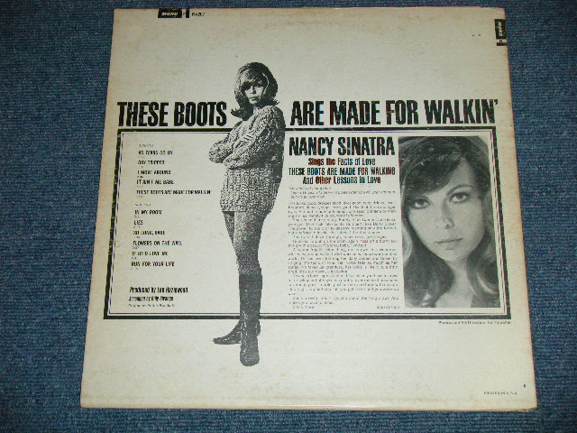 画像: NANCY SINATRA - BOOTS (VG++/Ex+++) / 1966 US AMERICA ORIGINAL "MULTI COLOR Label" MONO Used LP 