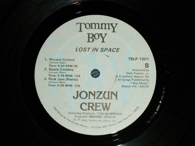 画像: JONZUN CREW - LOST IN SPACE ( ELECTRO FUNK) ( Ex++/MINT-: BB,  ( Ex+/Ex+++ :EDSP )  / 1983 US AMERICA ORIGINAL  USED LP 