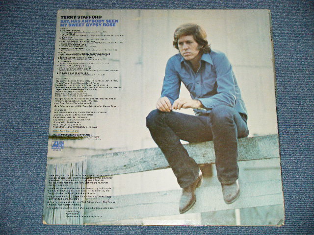 画像: TERRY STAFFORD - SAY HAS ANYBODY SEEN MY SWEER GYPSY ROSE ( Ex+/MINT- : WOFC ) / 1973 US AMERICA ORIGINAL Used LP 