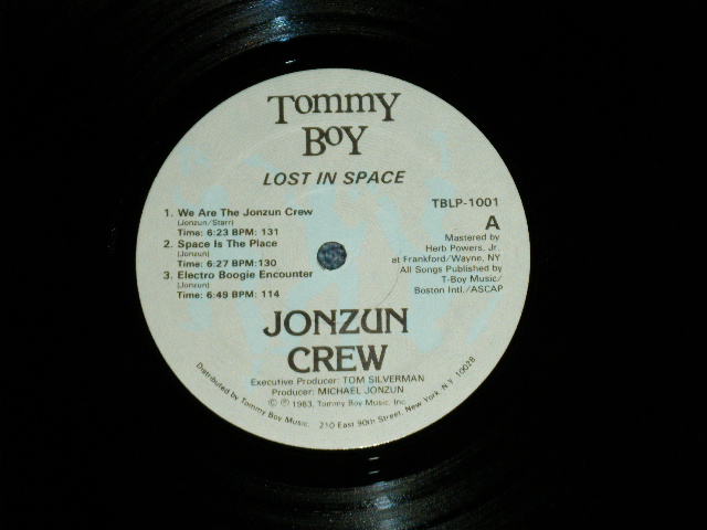 画像: JONZUN CREW - LOST IN SPACE ( ELECTRO FUNK) ( Ex++/MINT-: BB,  ( Ex+/Ex+++ :EDSP )  / 1983 US AMERICA ORIGINAL  USED LP 