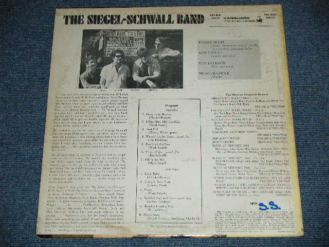 画像: The SIEGEL-SCHWALL BAND - The SIEGEL-SCHWALL BAND ( VG+++/Ex+++ : WOBC,WOL )  / 1966 US AMERICAN "1st Press Label" Used LP