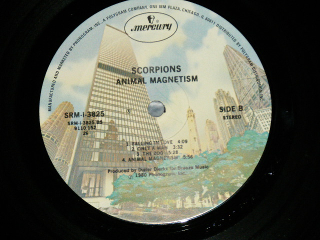 画像: SCORPIONS - ANIMAL MAGNETISM  : with INSERTS ( Ex++/MINT-)  / 1980  US AMERICA ORIGINAL Used LP   