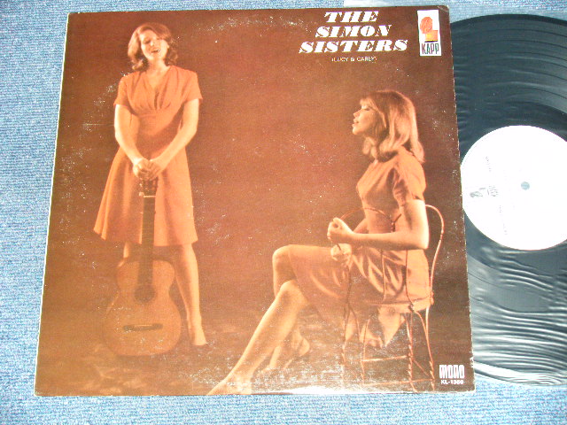 画像1: SIMON SISTERS ( LUCY & CARLY SIMON) - THE SIMON SISTERS (Ex+/MINT-) / 1964 US AMERICA ORIGINAL "WHITE LABEL PROMO" MONO Used LP