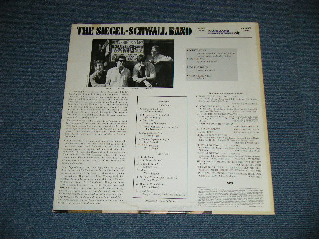 画像: The SIEGEL-SCHWALL BAND - The SIEGEL-SCHWALL BAND ( Ex++/Ex+++)  / 1966 US AMERICAN "2nd Press Label" Used LP