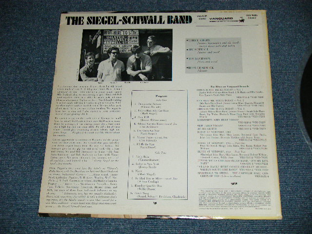 画像: The SIEGEL-SCHWALL BAND - The SIEGEL-SCHWALL BAND ( Ex+/Ex+++ SPLIT )  / 1966 US AMERICAN "1st Press Label" "MONO" Used LP