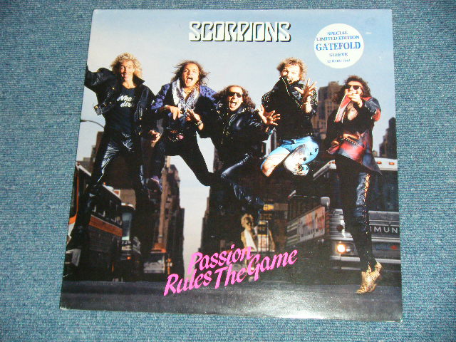 画像: SCORPIONS - PASSION RULES THE GAME ( Ex++/MINT- )  / 1988 UK ENGLAND ORIGINAL Used 12"  