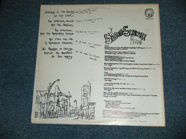 画像: SIEGEL-SCHWALL BAND - 953 WEST ( Ex+/MINT- )  / 1975 US AMERICAN Used LP