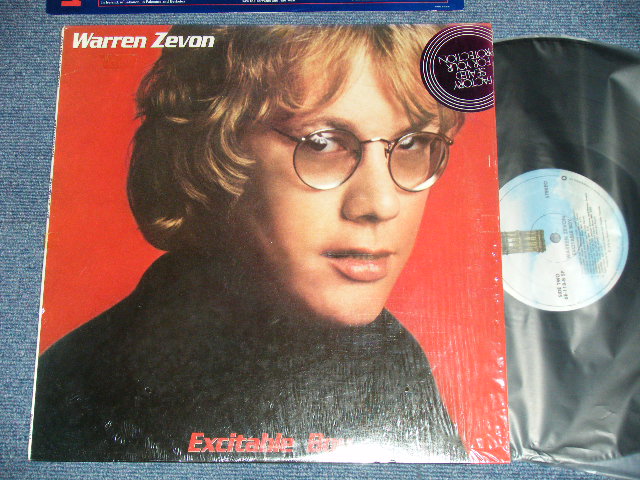 画像1: WARREN ZEVON - EXCITABLE BOY (  Matrix #   A) 6E-118 QSP  B) 6E-118 BSP  ) ( MINT-/MINT-)  / 1978 US AMERICA ORIGINAL Used LP 