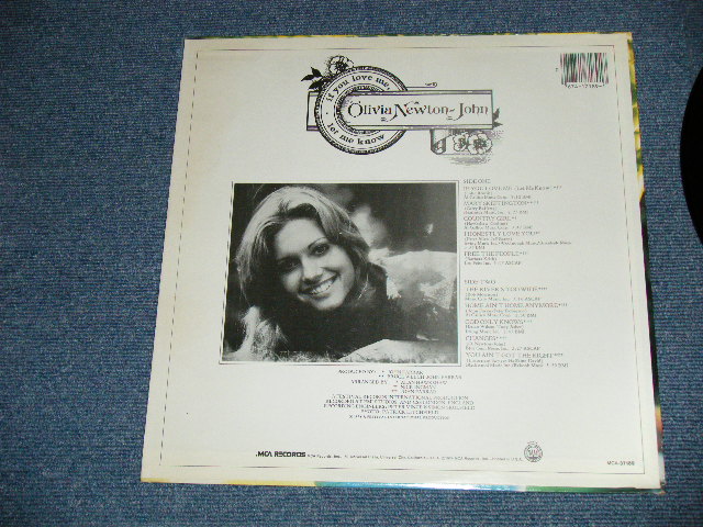 画像: OLIVIA NEWTON-JOHN -  IF YOU LOVE ME, LET ME KNOW  ( Ex+++/MINT-)  /1980's  US AMERICA  REISSUE Used LP 