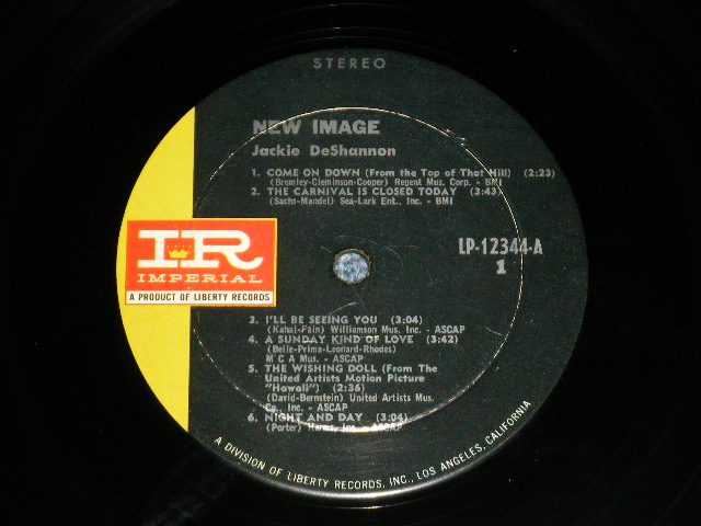 画像: JACKIE DeSHANNON  DE SHANNON -  NEW IMAGE  (  Ex++/Ex+++ Looks:Ex+ ) / 1967 US AMERICA ORIGINAL STEREO Used LP 