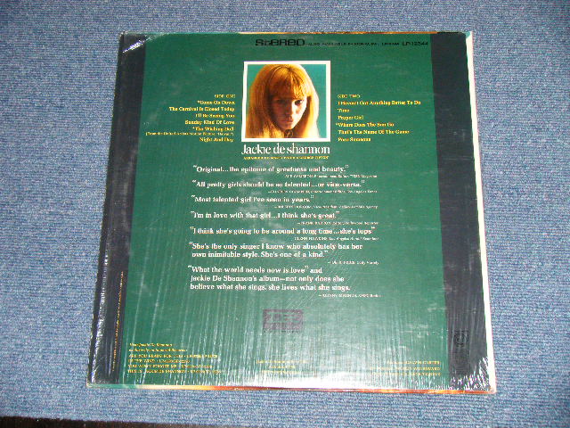 画像: JACKIE DeSHANNON  DE SHANNON -  NEW IMAGE  (Ex+++/MINT- ) / 1967 US AMERICA ORIGINAL STEREO Used LP 