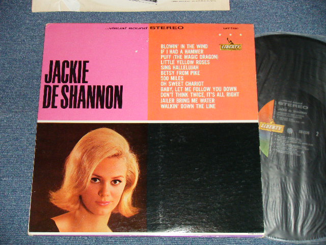 画像1: JACKIE DeSHANNON  DE SHANNON -  JACKIE DE SHANNON ( Ex+/Ex+++ ) / 1963 US AMERICA ORIGINAL STEREO Used LP 