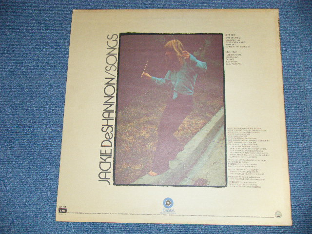 画像: JACKIE DeSHANNON  DE SHANNON - SONGS ( Ex+++/MINT- ) / 1971 US AMERICA ORIGINAL 1st Press "GREEN Label" Used LP 