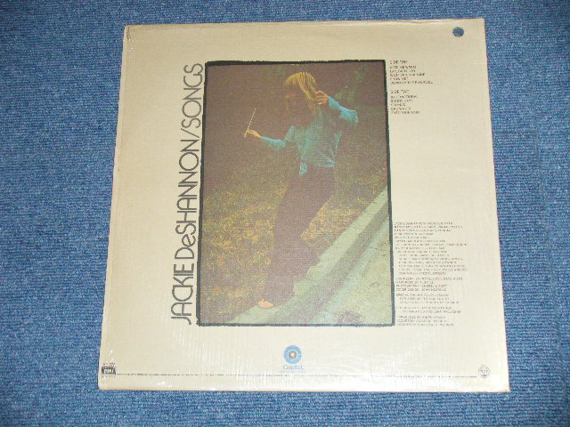 画像: JACKIE DeSHANNON  DE SHANNON - SONGS ( Ex+++/MINT-  BB) / 1971 US AMERICA ORIGINAL 2nd Press "RED Label" Used LP 
