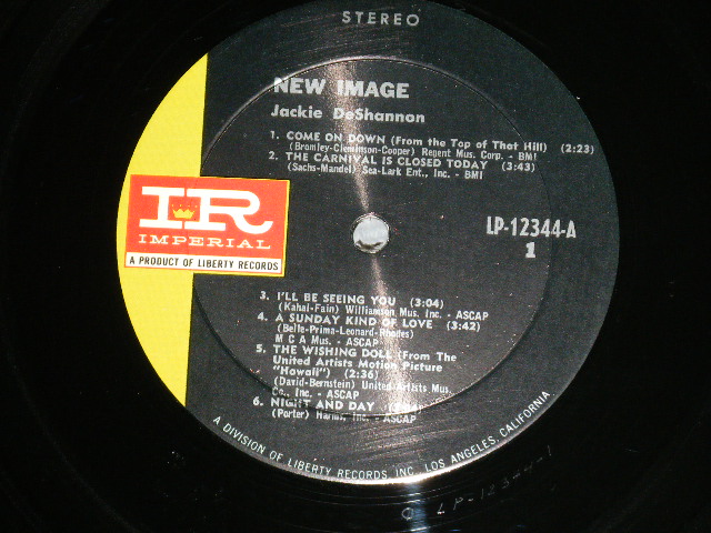 画像: JACKIE DeSHANNON  DE SHANNON -  NEW IMAGE  (Ex+++/MINT- ) / 1967 US AMERICA ORIGINAL STEREO Used LP 