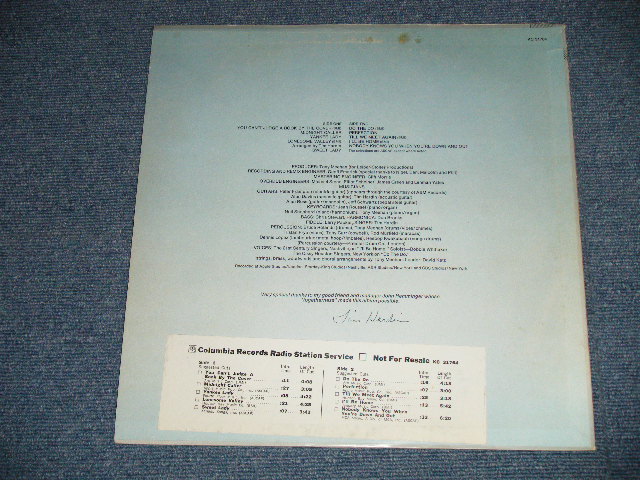 画像: TIM HARDIN - PAINTED HEAD ( Ex++/MINT- : EDSP) / 1973 US AMERICA ORIGINAL "PROMO" Used LP 